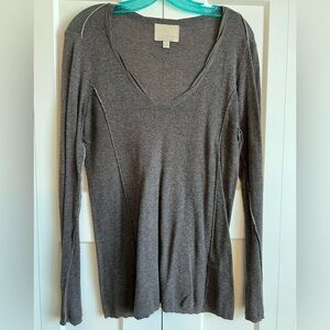 Banana Republic Heritage Long-Sleeve V-Neck Top